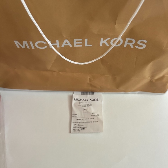 NWT  Michael  kors Soft Real Leather Satchel ,Rose Color - Picture 7 of 7